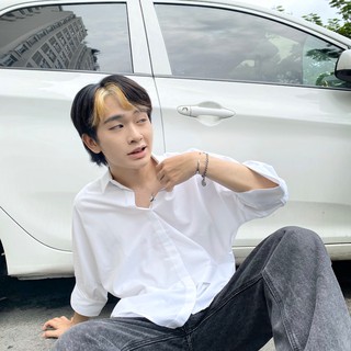 Usthebasic - Áo sơ mi Basic Double Layer Shirt