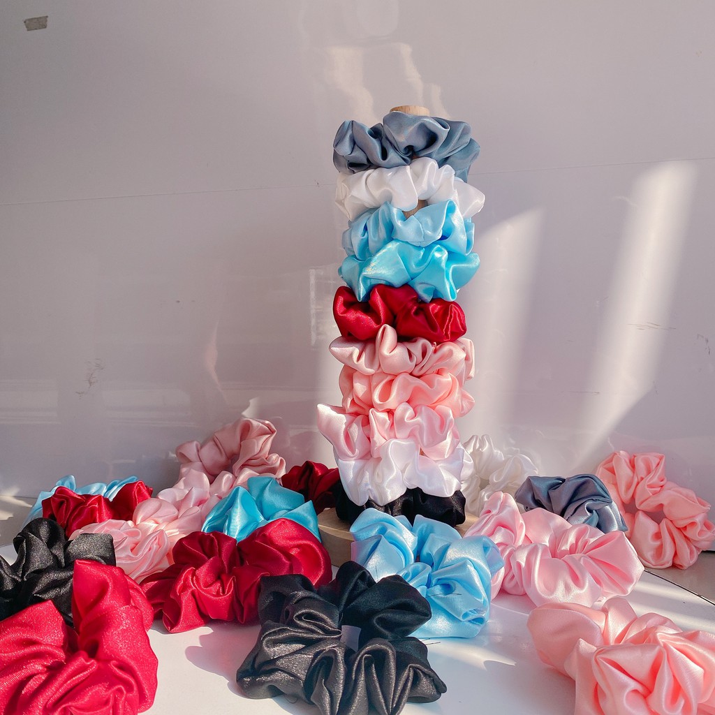 Scrunchies phi bóng - Tiệm Của Tấm
