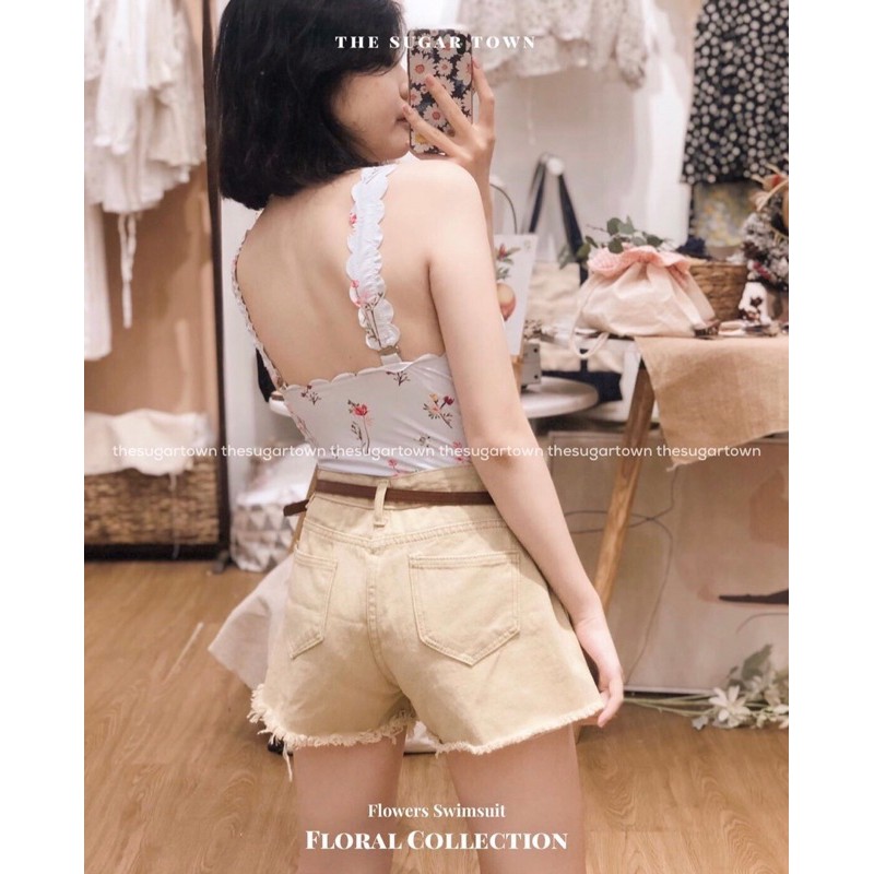 Flower Swimsuit đồ bơi hoa nhí Sugar Town