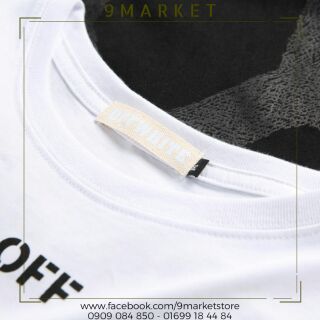 Áo thun OFF WHITE ORANGE (trắng, đen)