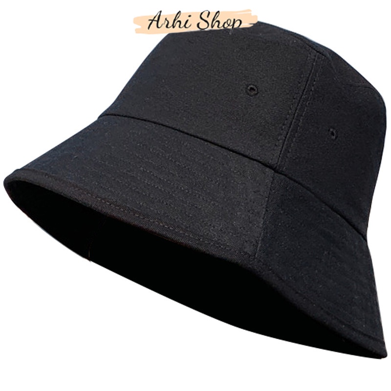 Mũ Bucket Chất Liệu Vải Cao Cấp Mẫu Trơn Bason Thời Trang New 2022