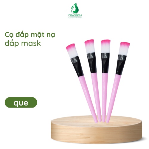 Cọ đắp mặt nạ silicone mềm mại, tiện dụng