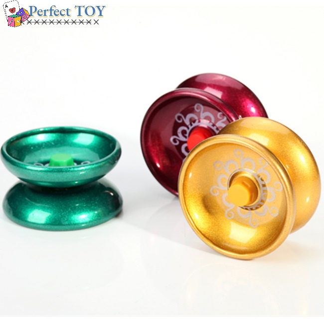 PS Cool Alloy Aluminum Design Yoyo，High Speed Professional YoYo Ball, String Trick Yo-Yo Kids Magic Juggling Toy