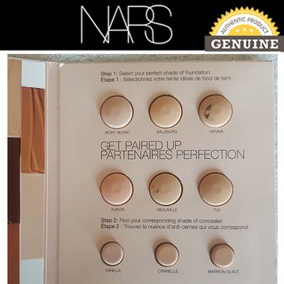 Kem nền Nars NATURAL RADIANT LONGWEAR FOUNDATION 3ml + CREAMY CONCEALER 0.6ml