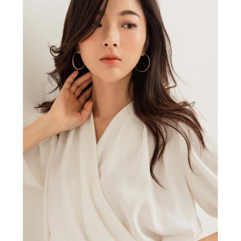 ÁO DOTTIE WRAP BLOUSE