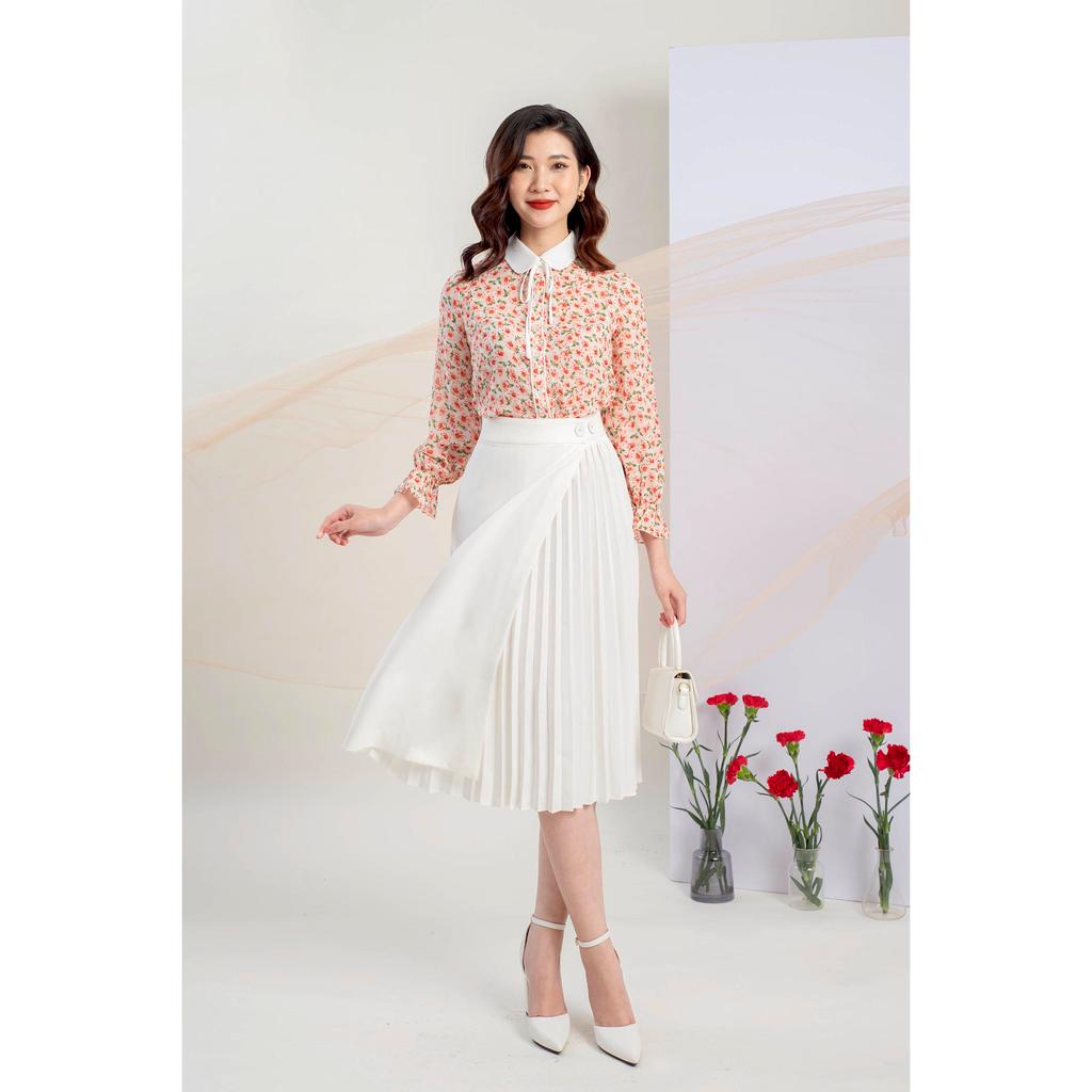 Zuýp Xòe Xếp Ly MMOutfit M-JU021120001