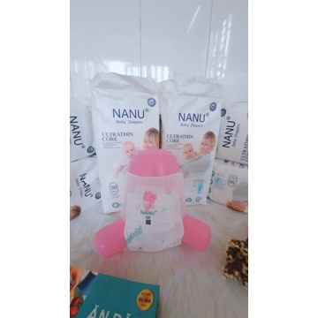 (FREESHIP) Tã Quần Cao Cấp NANU BABY M100 L100 XL100 XXL100 XXXL100