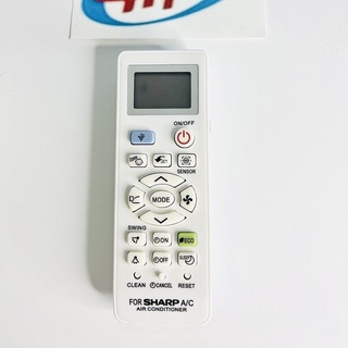 Remote điều khiển máy lạnh, điều hòa sharp ah-x12vew, ah-x18vew
