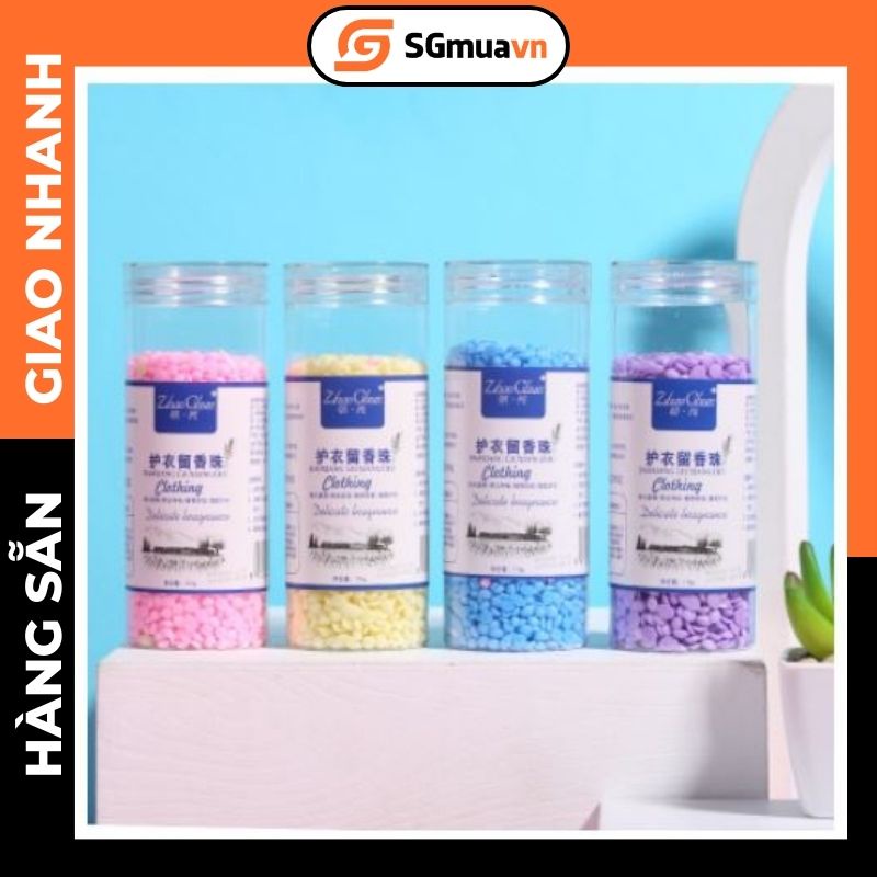Hạt xả thơm quần áo, viên xả thơm quần áo thơm cực lâu, lưu hướng và làm mềm vải