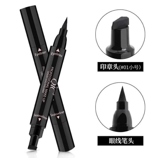 0190 Bút Kẻ Mắt 2 Đầu Tiện Dụng