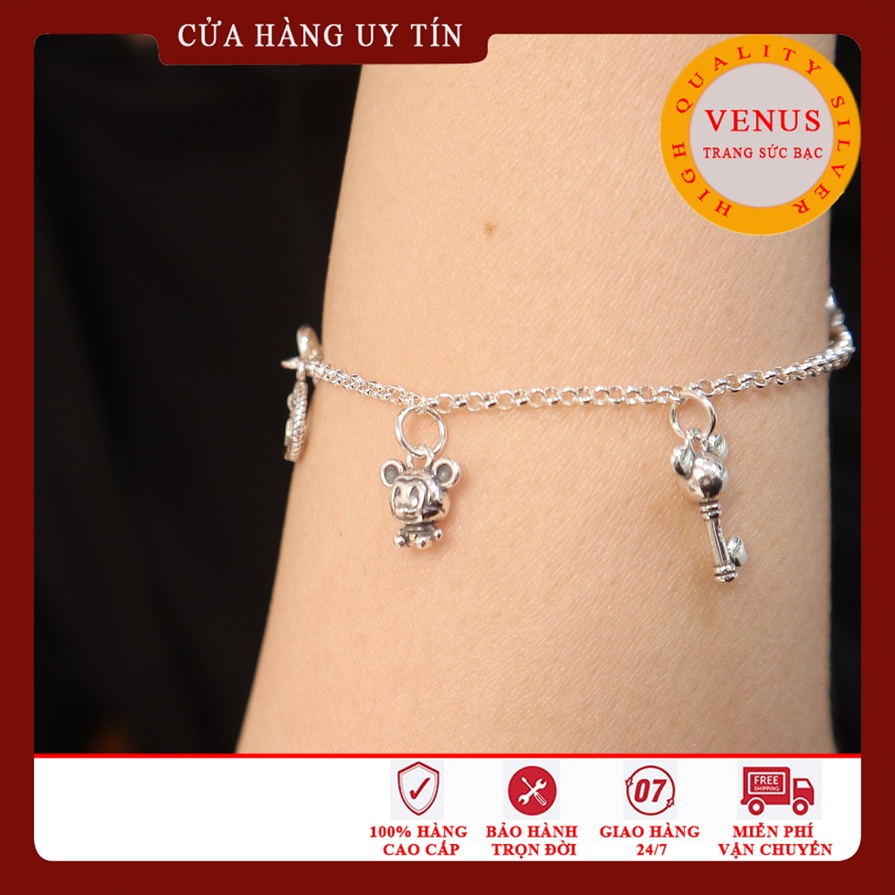 Lắc tay bạc thái thiết kế- Mã sản phẩm VENUSV28