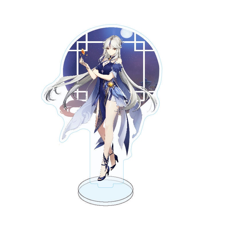 Mô Hình Nhân Vật Ganyu Albedo Zhongli Tartaglia Trong Game Genshin Impact