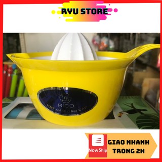Dụng cu ep cam ❤️𝑭𝑹𝑬𝑬𝑺𝑯𝑰𝑷❤️ vắt nước cam nhựa bằng tay