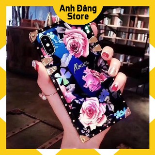 Ốp lưng hoa hồng iphone 6/6plus - iphone 7/7plus - 8/8 plus - iphone x nhựa mềm