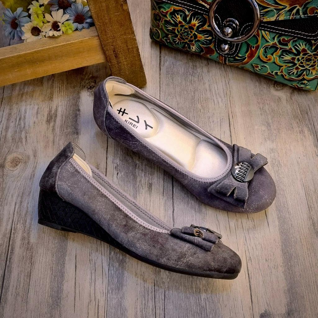 Kirei suede wedge 3P HI