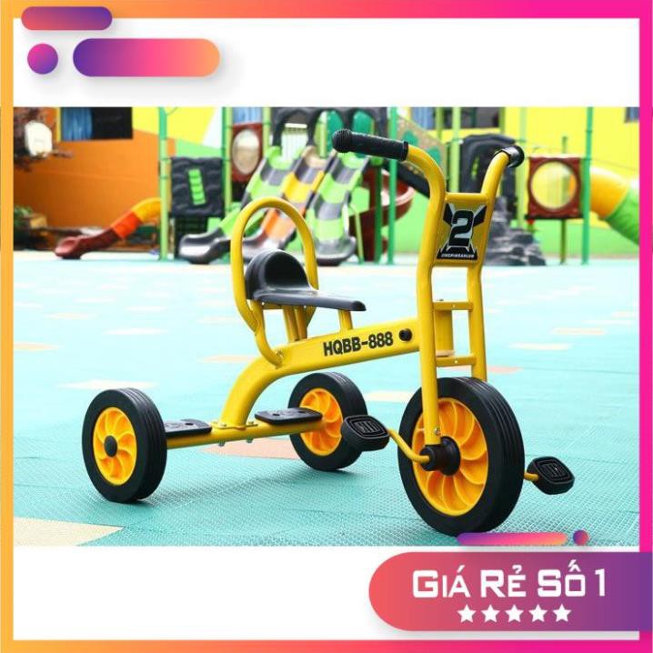 giá rẻ nhất - Xe đạp 3 bánh trẻ em 2 chỗ ngồi là một trong những món đồ không thể thiếu trong tuổi thơ.