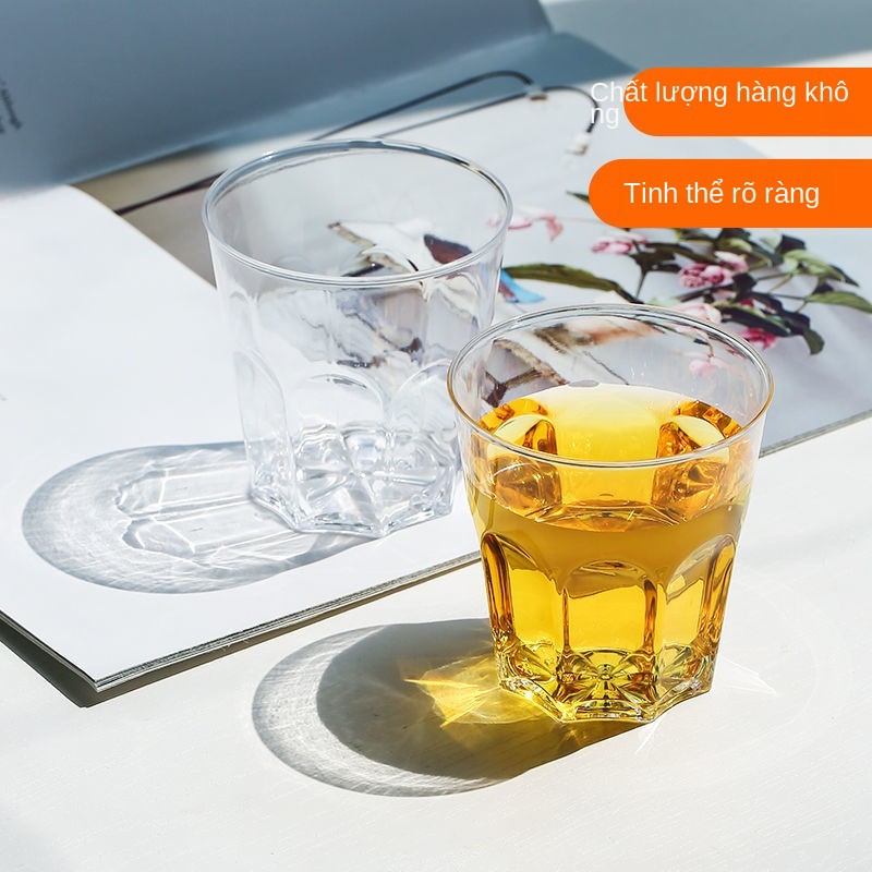 cốc dùng một lần hàng không nước trà làm dày tùy chỉnh uống nhựa cứng thương gia trong suốt với gian