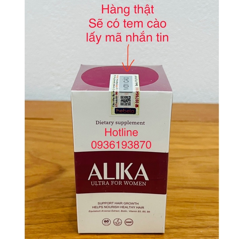 ALIKA FOR WOMEN 👍 [CHÍNH HÃNG] ❤️ ALIKA GIÚP MỌC TÓC VÀ NUÔI DƯỠNG TÓC CHẮC KHOẺ