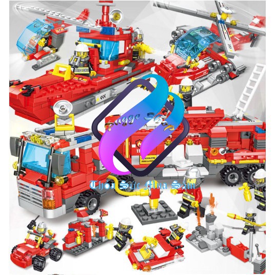 Đồ chơi LEGO lực lượng cứu hỏa - Pugge Shop