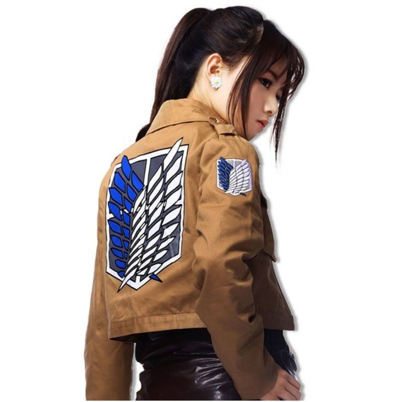 Áo Khoác Hóa Trang Nhân Vật Anime Attack On Titan Chât Lượng Cao
