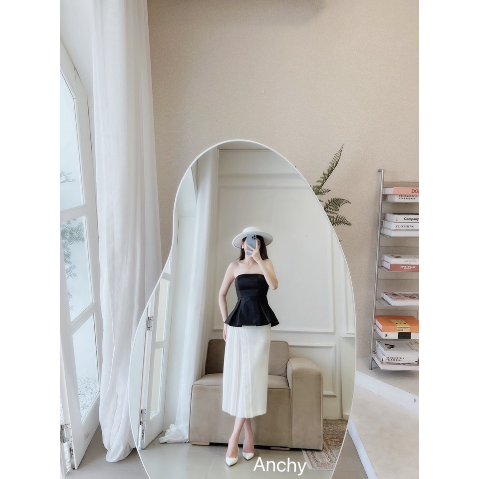 AT002 - Áo quây đen xòe