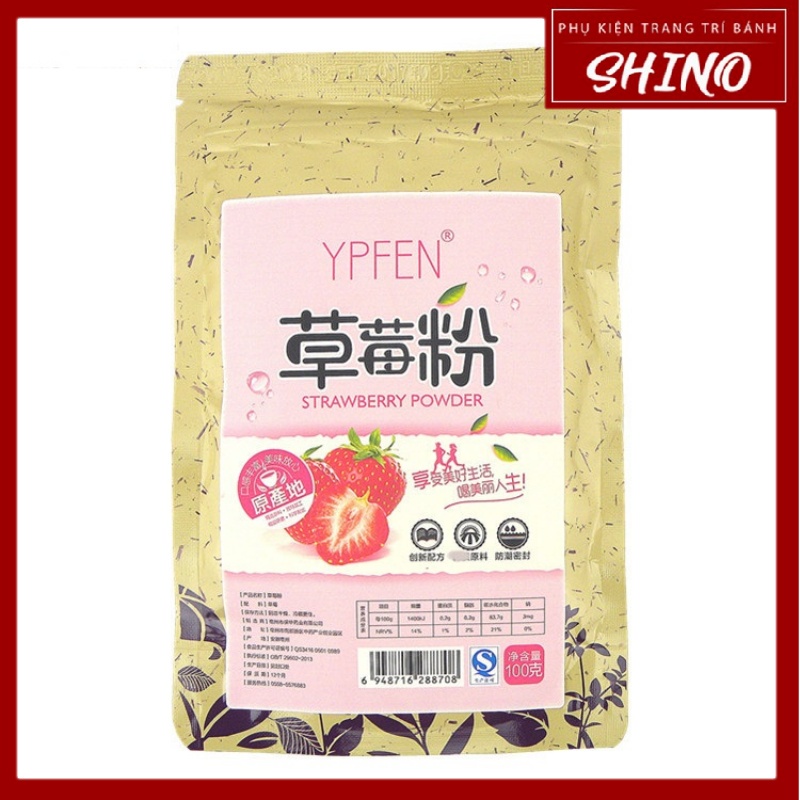 Bột Dâu Đài Loan bịch 100gr