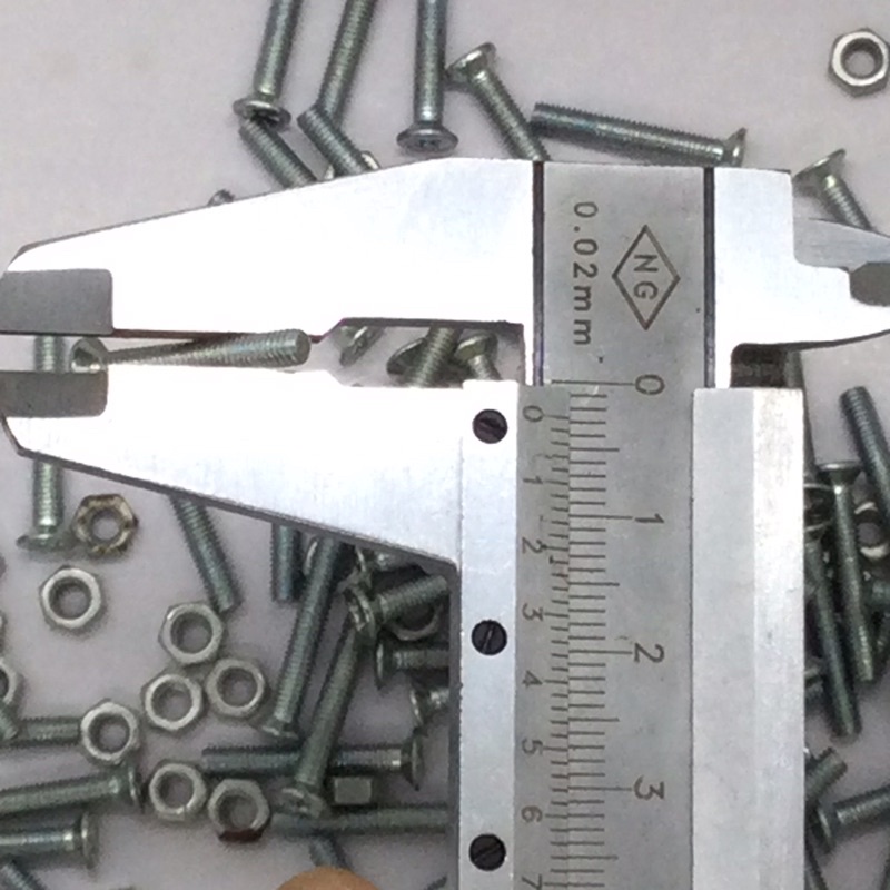 Bulong ốc vít M3 , M4- kích thước 3x8mm, 3x10mm, 3x20mm, 4x15mm, 4x20mm. Chất liệu tôn mạ/inox không gỉ