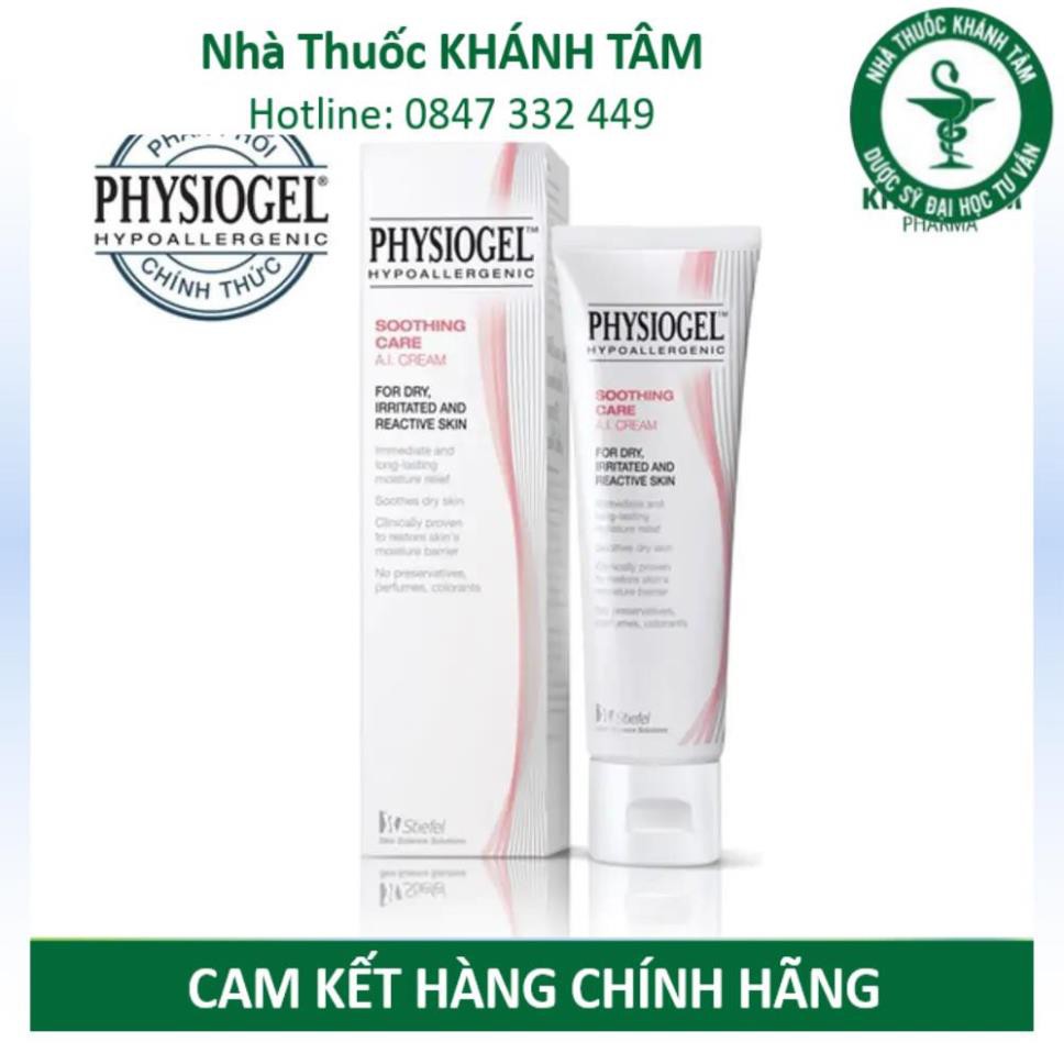 Kem Dưỡng Ẩm Physiogel Hypoallergenic Soothing Care 50Ml! ! !
