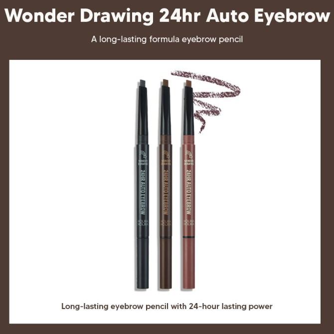 HOLIKA HOLIKA Bút kẻ lông mày Holica Holica Wonder 24hr màu xám đen tự động #01-5411 | BigBuy360 - bigbuy360.vn