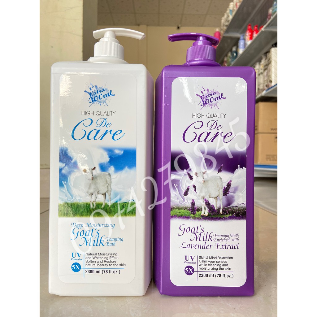 Sữa Tắm De Care 2300ml Malaysia