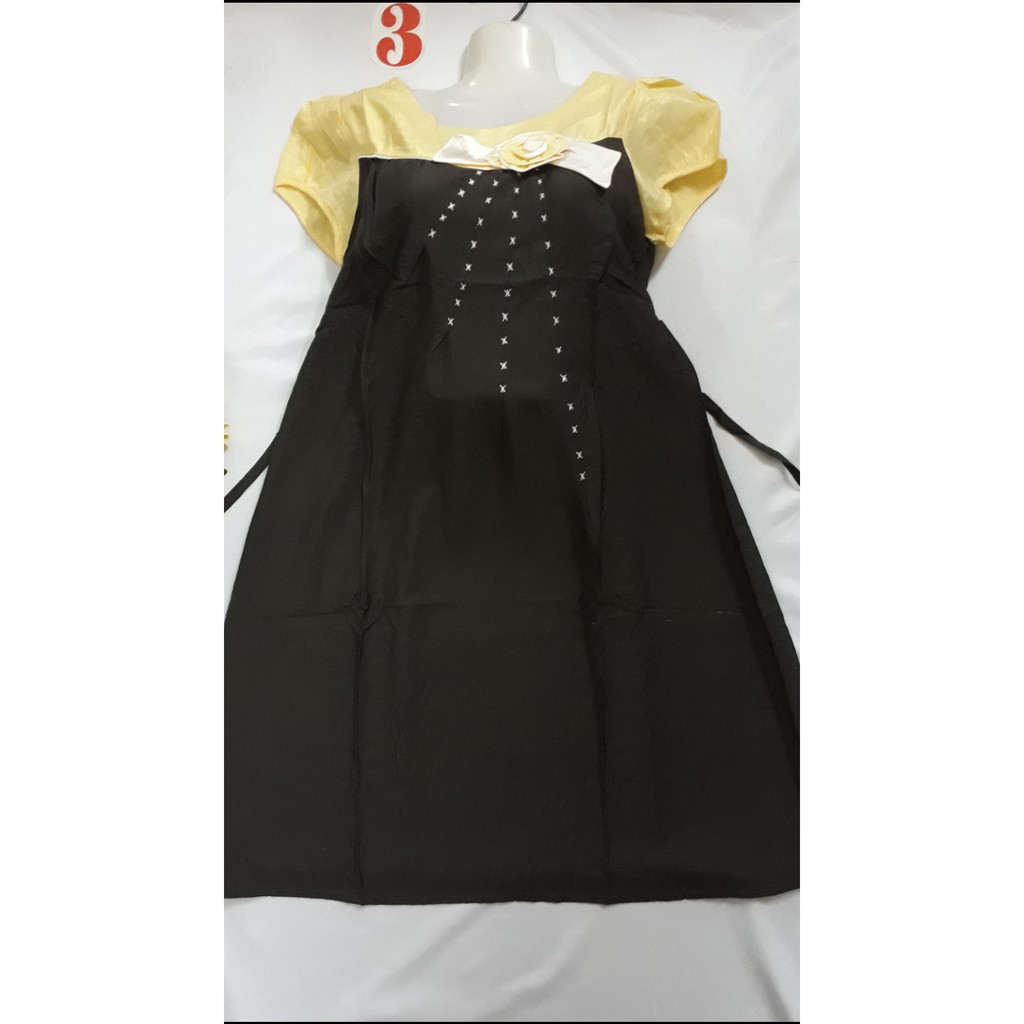 Váy lụa bầu [SIZE NHỎ 45 KÝ ]