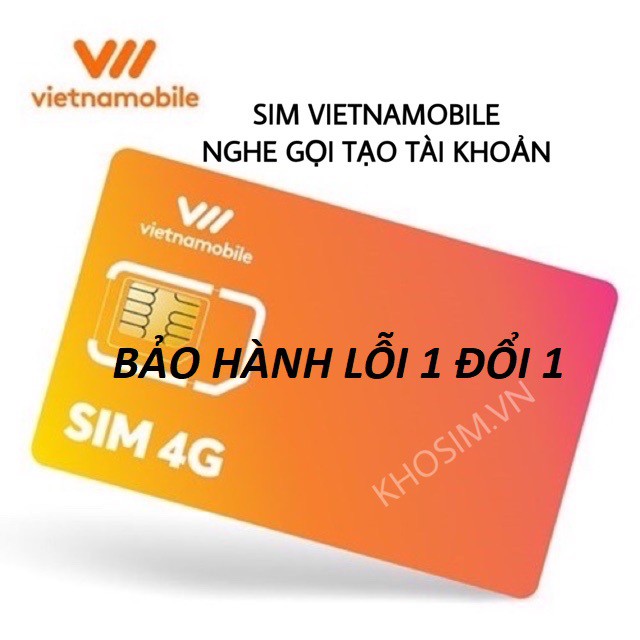 Sim nhận mã code hạn sử dụng 6 tháng , sim vietnamobile giá rẻ