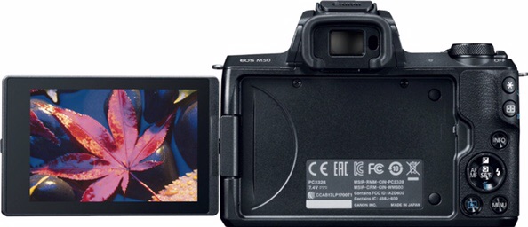 Máy ảnh canon M50 kèm kít 15-45mm stm