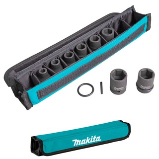 BỘ ĐẦU TUÝP SIẾT BU LÔNG 8 CHI TIẾT MAKITA E-02989