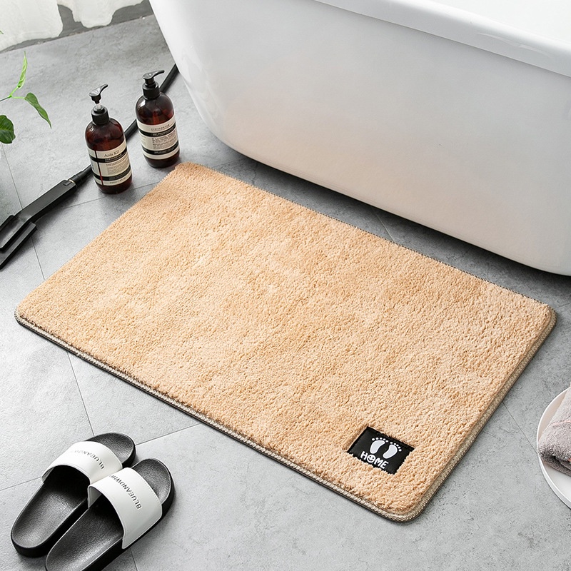Thảm chân lông cừu, thảm lau chân siêu thấm hút, lông dầy chống trơn tuyệt đối