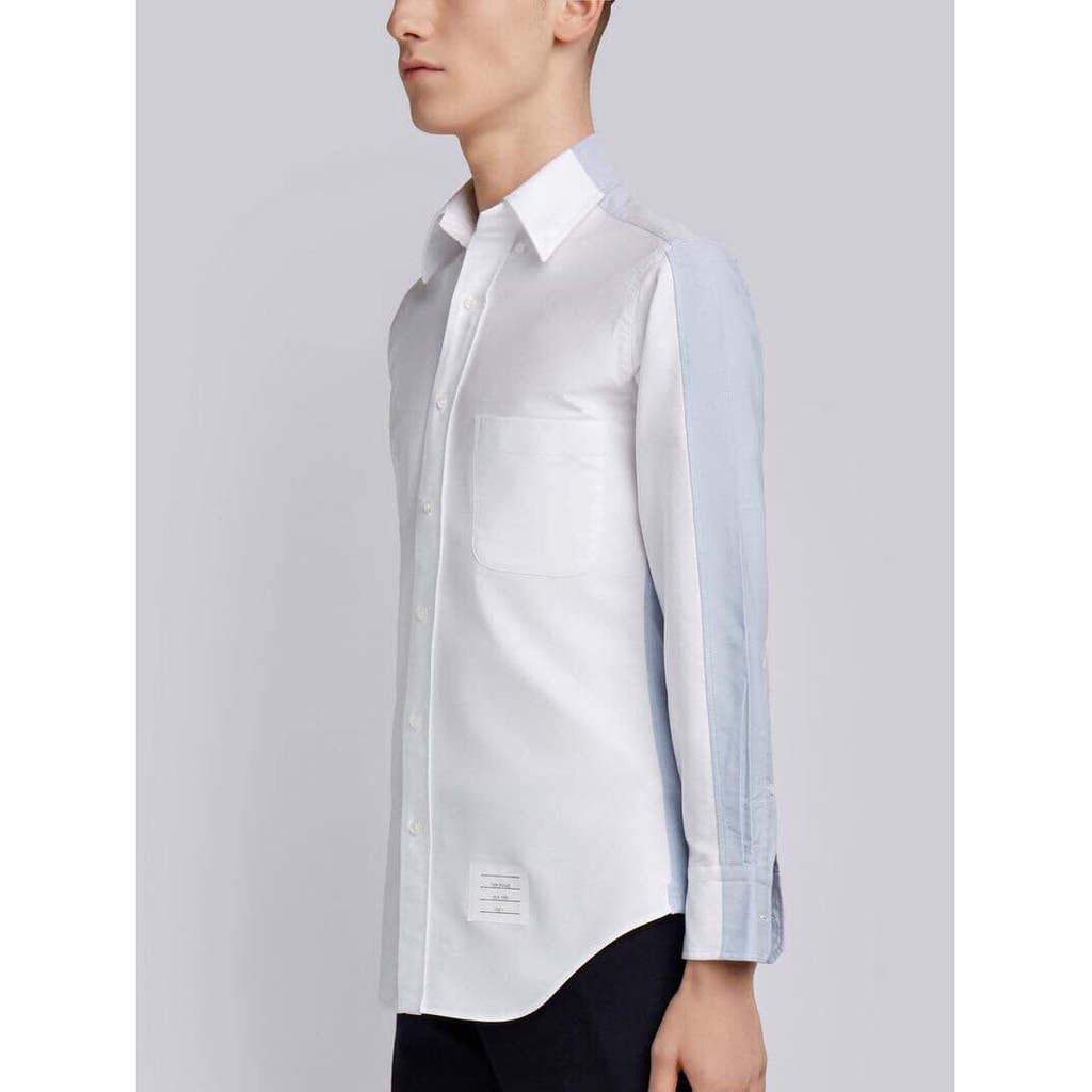 Sơ Mi Thom Browne 2 Màu Trắng Xanh