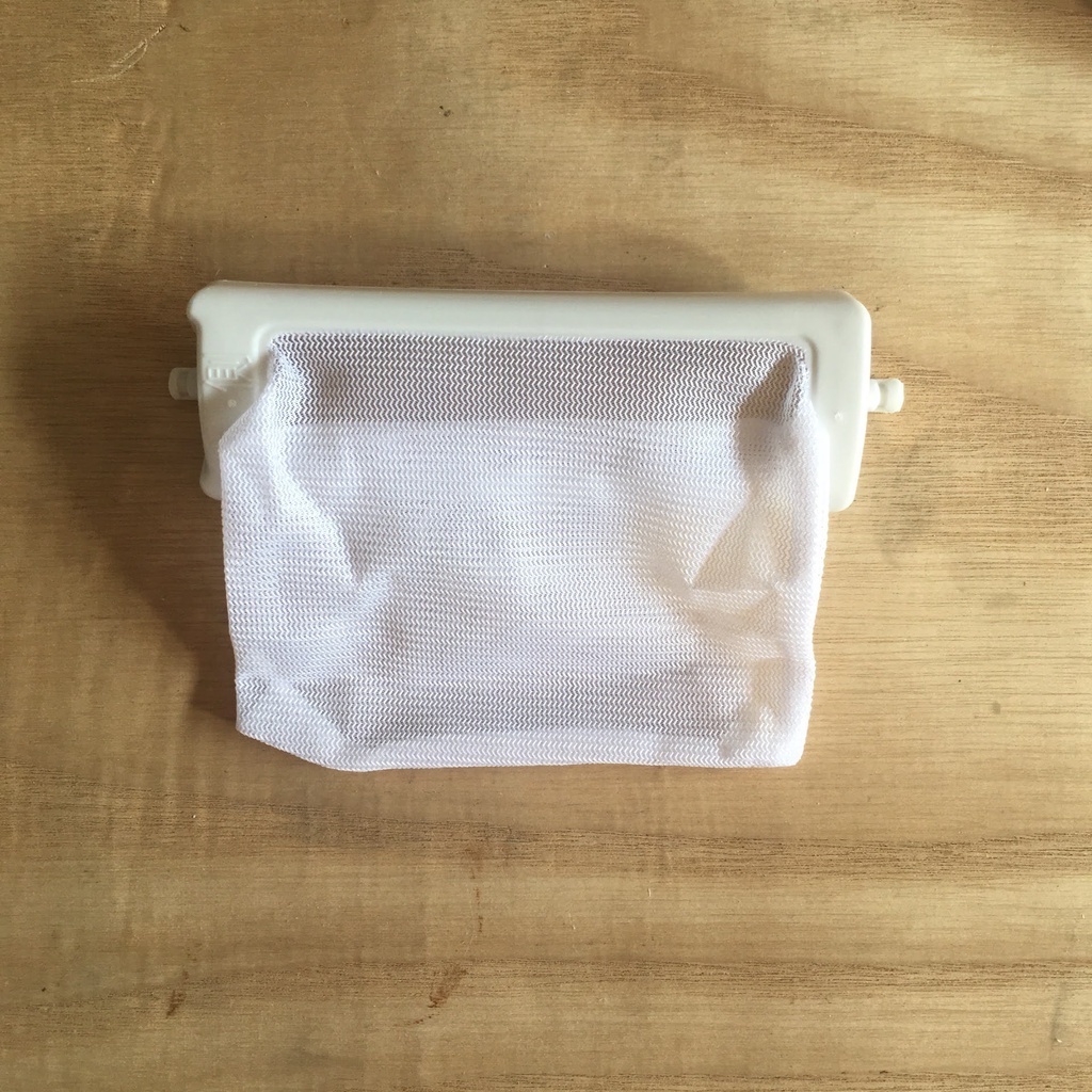 Túi lọc rác máy giặt Toshiba 40x135mm [SẴN HÀNG] lưới lọc rác máy giặt Toshiba chọn kích thước như hình