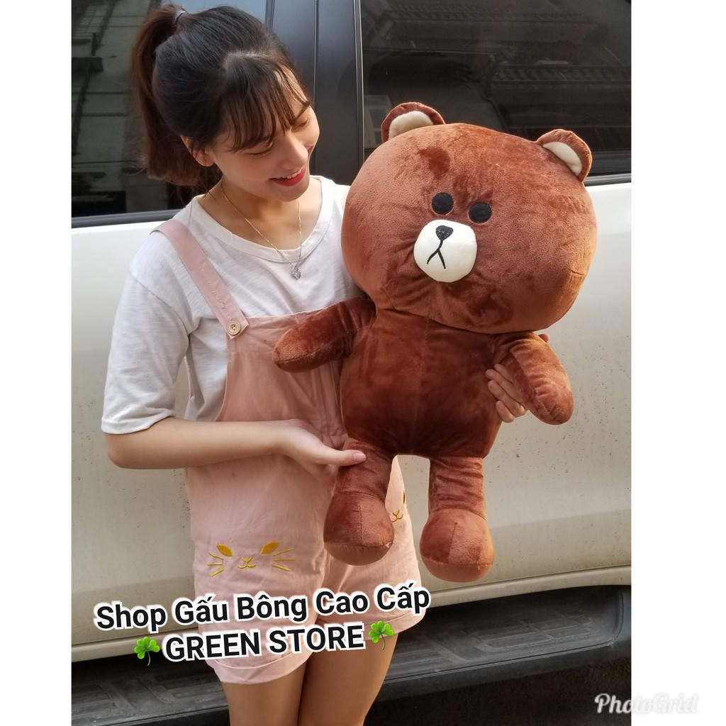 Combo Gấu Bông Brown-Thỏ Cony 1 đôi Size 70cm Hàng Loại 1 ( Rẻ Vô Địch)