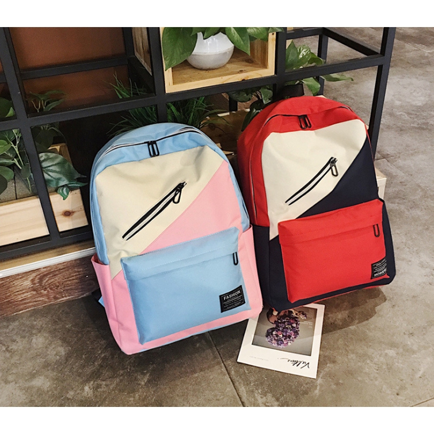 Balo Ulzzang,balo đi học khóa chéo BH 67