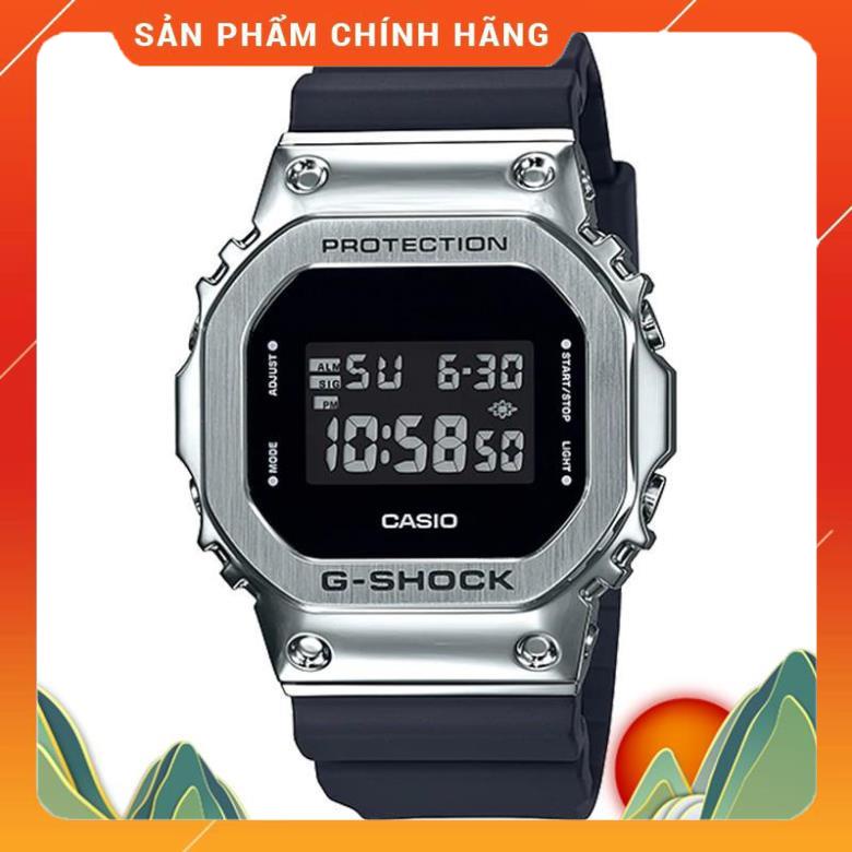 Đồng Hồ Casio Nam Dây Nhựa GSHOCK GM-5600-1DR Chính Hãng