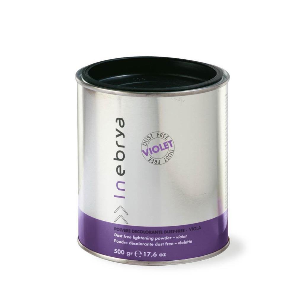 rẻ vô địch Bột Tẩy Tím Inebrya Violet nâng sáng cho tóc highlight 500ml (ITALY)