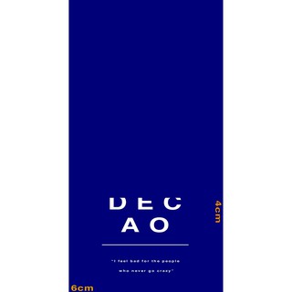 Ốp Iphone DECAO Identity Classic Blue