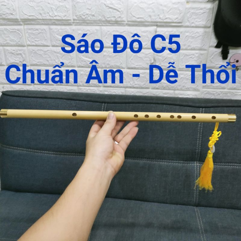 Sáo Trúc Tone Đô (C5) Free Ship Chuẩn Âm Khớp Beat