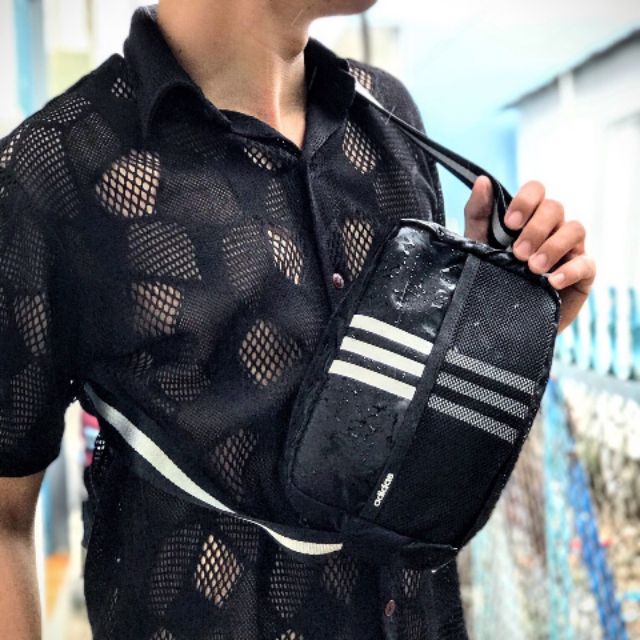 💎 TÚI ADIDAS NEO ĐEO CHÉO SỌC LƯỚI 💎