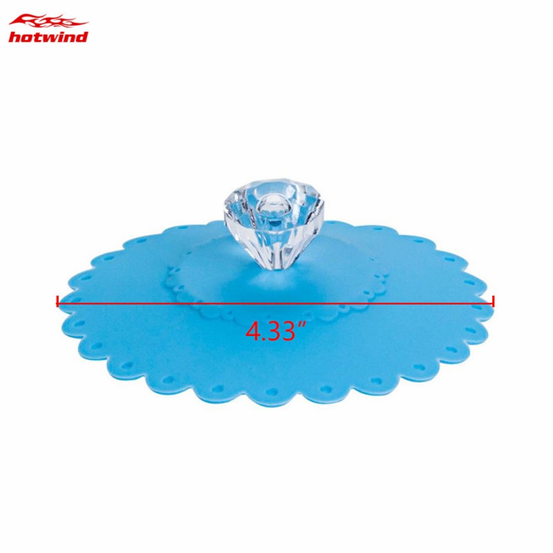 Nắp Đậy Cốc Nước Bằng Silicone Chống Bụi 0.5cm