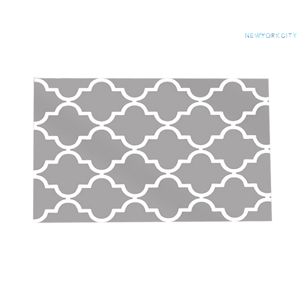 Thảm Polyester Họa Tiết Hình Học Trang Trí Nhà Cửa