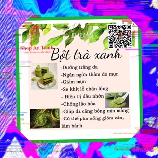 Bột Trà Xanh Matcha - Đắp mặt & ủ body