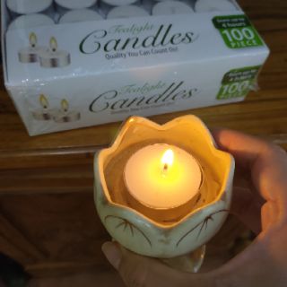 Nến tealight trắng 100 viên