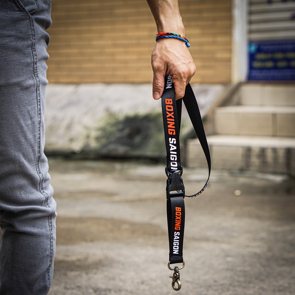 Dây đeo móc khóa Boxing Saigon lanyard