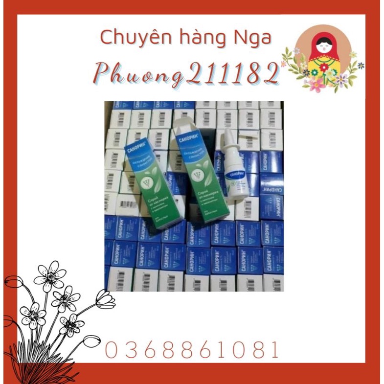 Xịt xoang Sanorin 10ml của nga